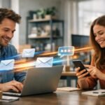 Nagyvállalati üzenetküldő rendszer architektúrája és elosztott feldolgozás bemutató diagram részletekkel