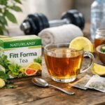 Naturland Fitt Forma Tea friss gyógynövényekkel és gyümölcsökkel.