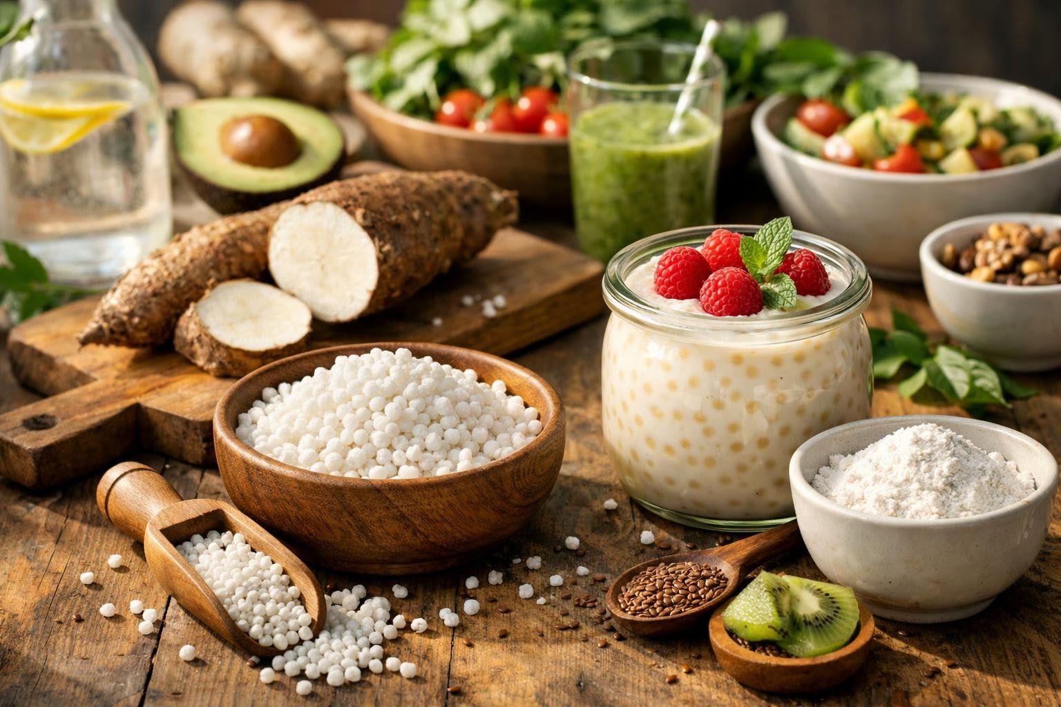 Tápióka alapanyag: gyomorkímélő ételekben és emésztést támogató étrendben különleges szerepe