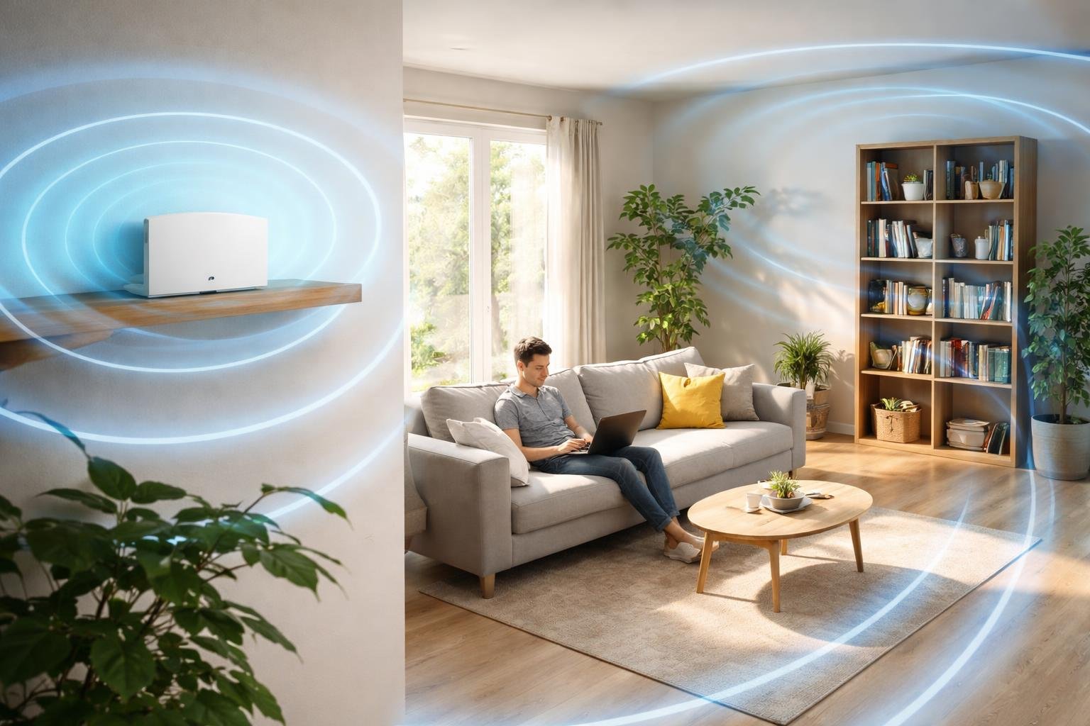 Tény, hogy a Wi-Fi-router helye befolyásolja a jel erősségét otthonokban általában