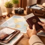 Checklista hosszú nyaralás előtti útlevél, vízum és biztosítás ellenőrzéséhez és utasbiztosítás részleteinek átnézéséhez
